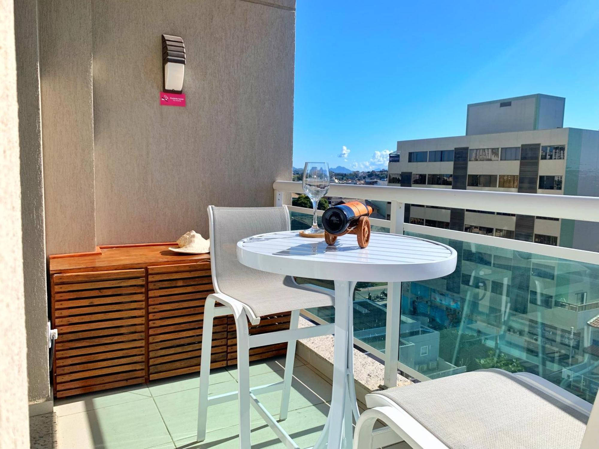 Flat Exclusivo No Hotel Ramada Macae, Smartv, Wifi 512Mbps, Piscina E Garagem Exteriör bild